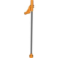 Duplo Hose with Orange Nozzle and Stud Holder in Black
