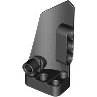 Technic Panel Fairing # 4 Small Smooth Long, Side B in Black