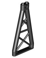 Support 1 x 6 x 10 Girder Triangular in Black