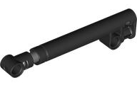 Technic Shock Absorber 11L with Internal Spring, Black Top in Black