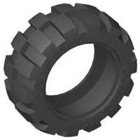 Tyre 20 x 30 Balloon Medium 49.6 x 20 in Black