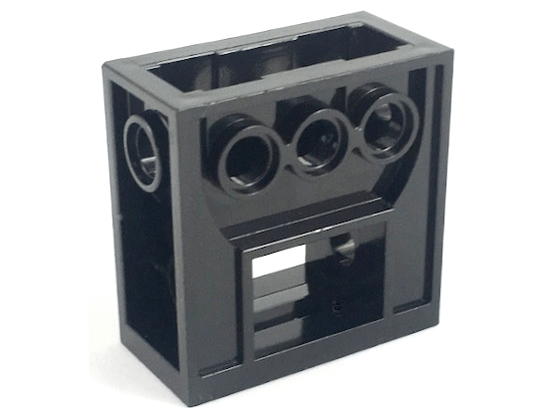 Technic Gearbox 2 x 4 x 3 1/3 in Black