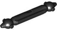 Technic Axle 4L with 2 CV Joints in Black