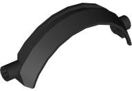 Technic Panel Car Mudguard Arched 9 x 2 x 4 Half Circle in Black