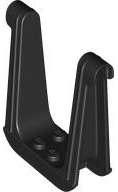 Plate Special Swing 6 x 2 x 5 1/3 in Black
