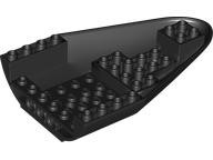 Aircraft Fuselage Curved Forward 8 x 12 x 2 Bottom in Black