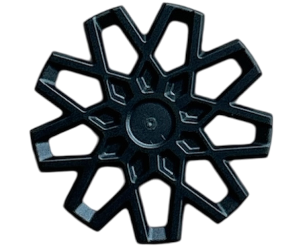 Wheel Cover 9 Spoke, No Rim in Black
