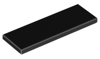 Tile 2 x 6 in Black