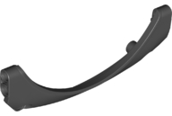 Technic Panel Car Mudguard Arched 13 x 2 x 5, Arched Top in Black
