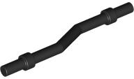 Bar 6L with Stop Rings and Double Bent in Black