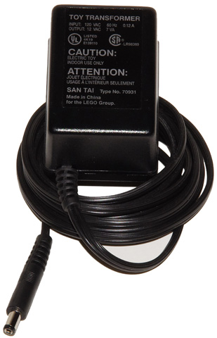 Electric Adapter / Transformer, 120V 60Hz, Train Speed Regulator 9V in Black