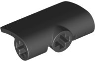 Technic Panel Fairing 2 x 3 x 1 in Black