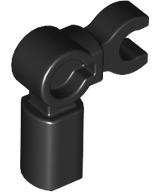Bar Holder with Clip and 90° Angle (Mechanical Leg) in Black