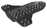Duplo Plane / Shuttle Base in Black