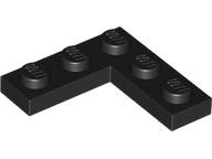 Plate 3 x 3 Corner in Black