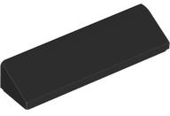 Brick Sloped 30° 1 x 4 x 2/3 in Black