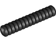 Hose, Ribbed 7mm D. 5L / 4.0cm in Black