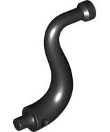 Animal Body Part / Plant, Tail / Trunk / Tentacle / Tongue / Vine / Tree Branch (Long Tip) in Black