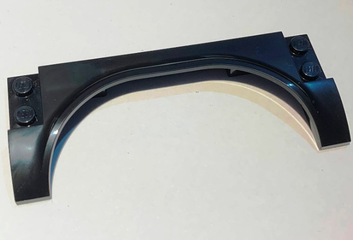 Wheel Arch, Mudguard 4 x 10 in Black