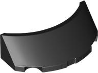 Windscreen 2 x 4 Half Dome in Black