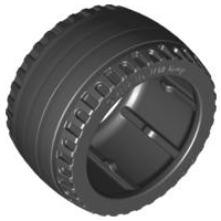 Duplo Toolo Tyre (Tire) Slick in Black