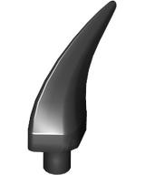 Animal Body Part, Barb / Claw / Tooth / Talon / Horn, Medium in Black