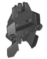 Large Figure Shield, Type 1 in Black