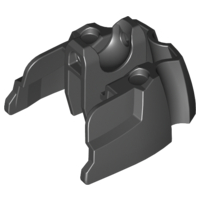 Large Figure Foot, Short with Ball Joint Socket in Black