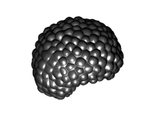 Hair Bubble Style (Afro) in Black