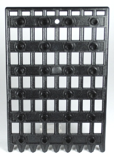 Door 1 x 8 x 12 Castle Gate (Portcullis) in Black