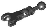 Large Figure Skeletal, Limb with Ball Joint on Axle and Ball Socket in Black
