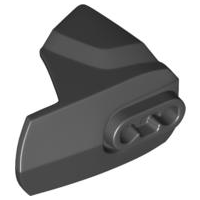 Large Figure Limb Cover, Size 4, Armor with Ball Joint Socket in Black