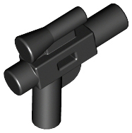 Weapon Gun / Blaster Small (Star Wars) in Black