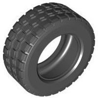 Tyre 94.3 x 38 R in Black