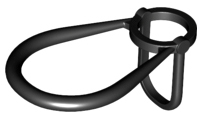 Animal / Creature Accessory, Horse Bridle in Black