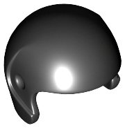 Helmet, Sports [Plain] in Black