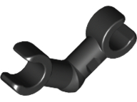 Arm Skeleton [Bent / 2 Clips] in Black