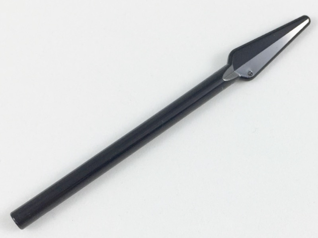 Weapon Pike / Spear Flat End in Black