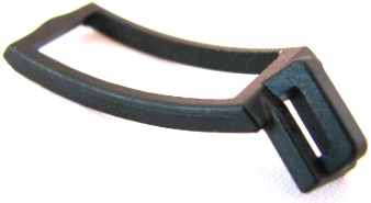 Equipment Scabbard with Shoulder Strap in Black