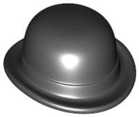Hat, Bowler in Black