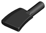 Equipment Cleaver, no Holes in Black