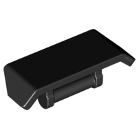 Spoiler 2 x 4 with Handle [Plain] in Black