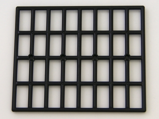 Bar 11 x 13 Grille in Black