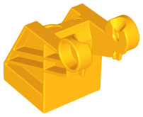 Duplo Crane Base 2 x 2 with Hook Holder in Bright Light Orange