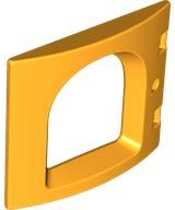Duplo Door / Window, Castle in Bright Light Orange