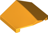 Brick Sloped 33° 2 x 2 Double / Inverted in Bright Light Orange