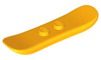 Sports Snowboard Small in Bright Light Orange