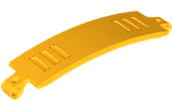 Technic Panel Curved 3 x 13 in Bright Light Orange