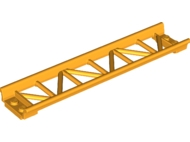 Vehicle Track, Roller Coaster Straight 16L in Bright Light Orange