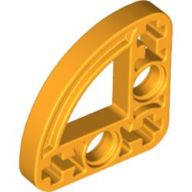 Technic Beam 3 x 3 L-Shape with Quarter Ellipse Thin in Bright Light Orange